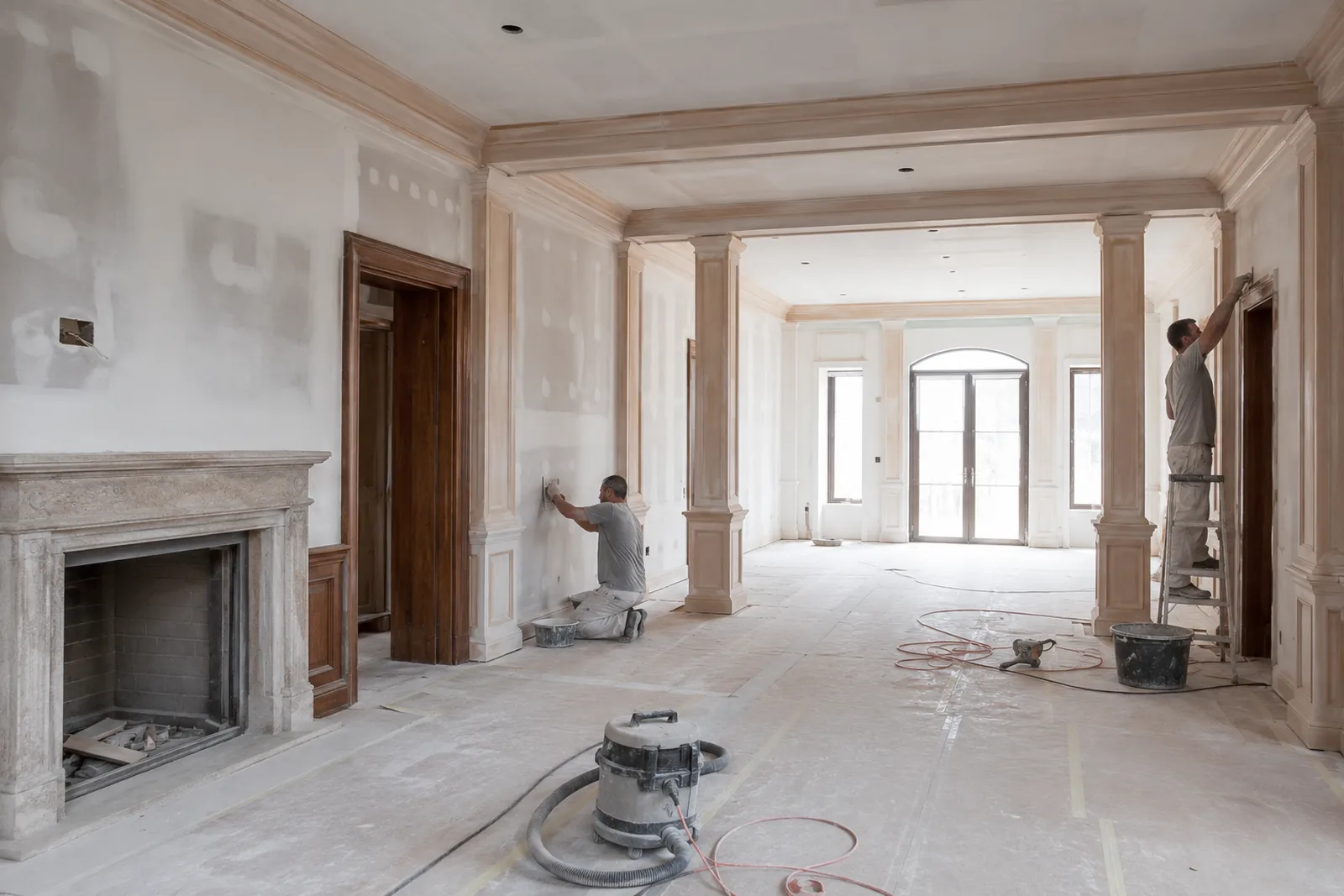 İç mekân bitiş işleri
